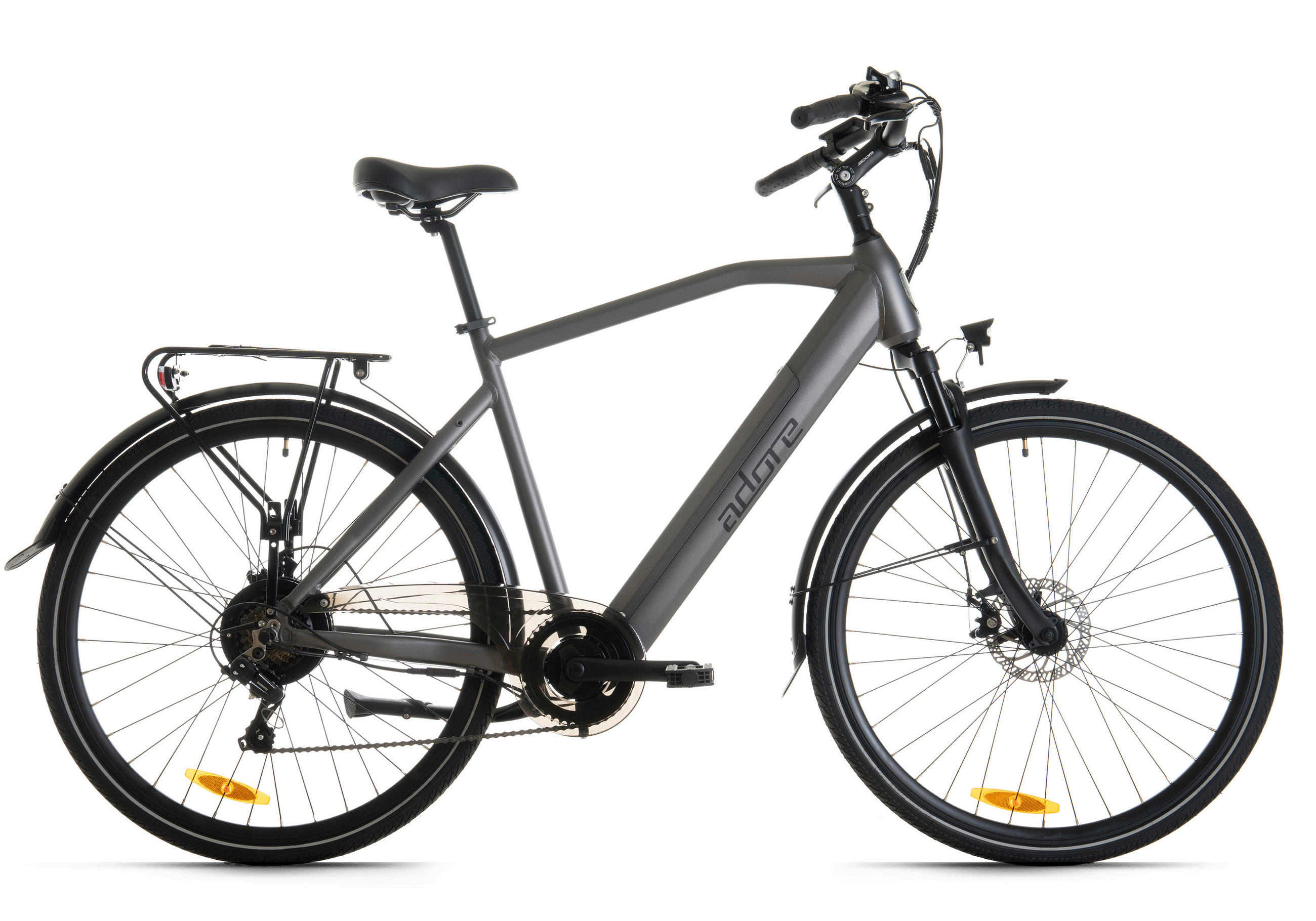 ELEKTROFAHRRAD - Anthrazit, Basics, Metall (180/70/100cm) - Atrigo