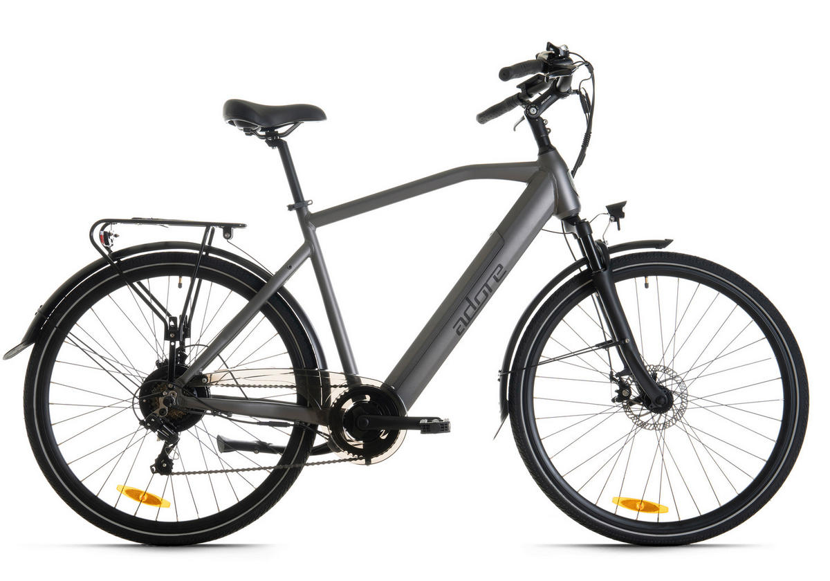 ELEKTROFAHRRAD - Anthrazit, Basics, Metall (180/70/100cm) - Atrigo