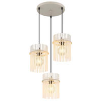 ZÁVESNÉ SVIETIDLO, 47/140 cm  - piesková, Basics, kov/plast (47/140cm)