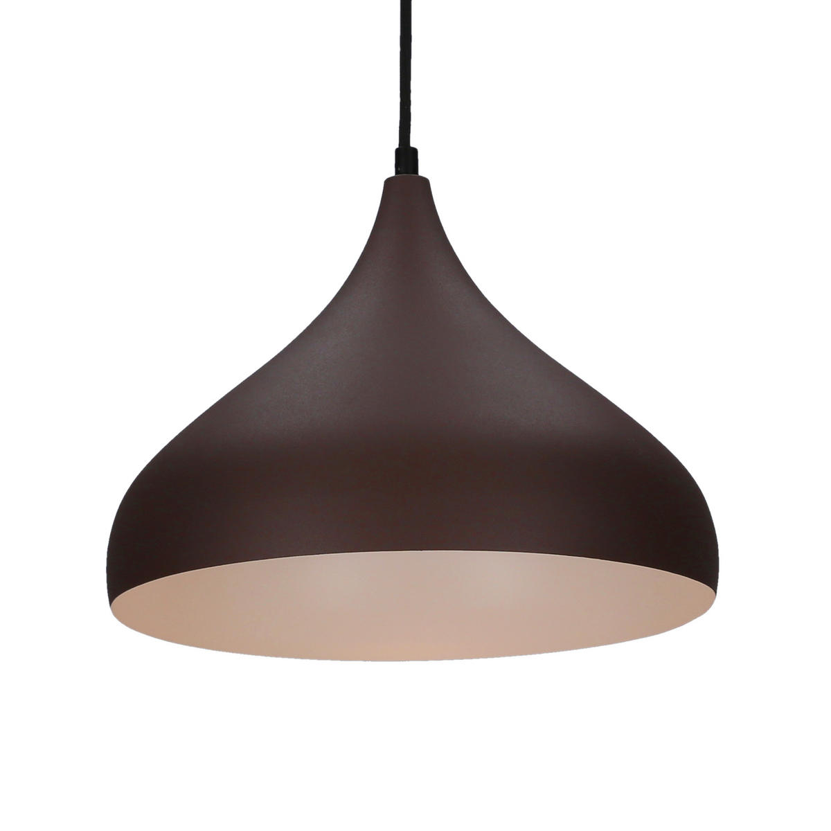 PENDELLAMPA Viborg 32/32/90 cm  - brun, Design, metall (32/32/90cm)