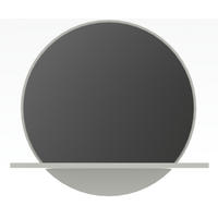 WANDSPIEGEL  - Grau, Design, Glas/Holzwerkstoff (88/80/18cm) - Xora