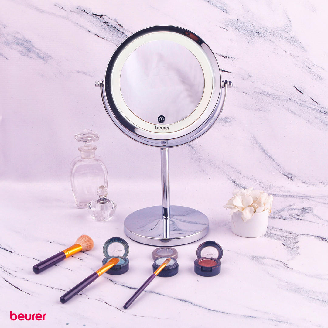 SCHMINKSPIEGEL     - Chromfarben, Basics (23.1/34/5cm) - Beurer