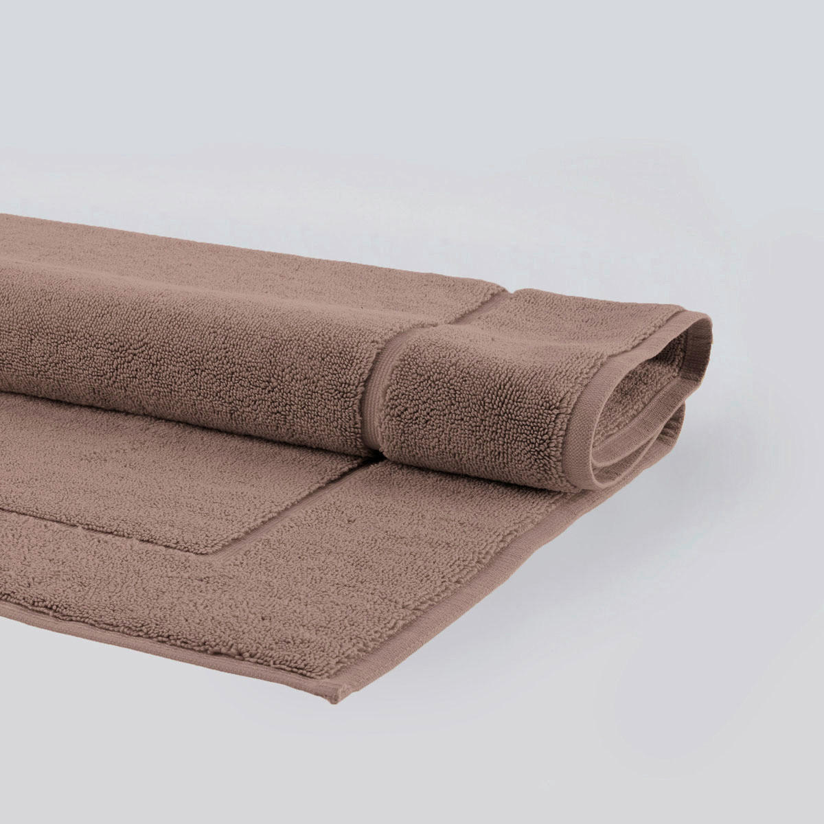 BADEMATTE London Cappuccino 70/120 cm  - Cappuccino, Basics, Textil (70/120cm) - Aquanova