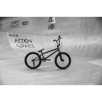 BMX 20 Zoll  - Dunkelgrau, Basics, Metall (72,5/96/144cm)