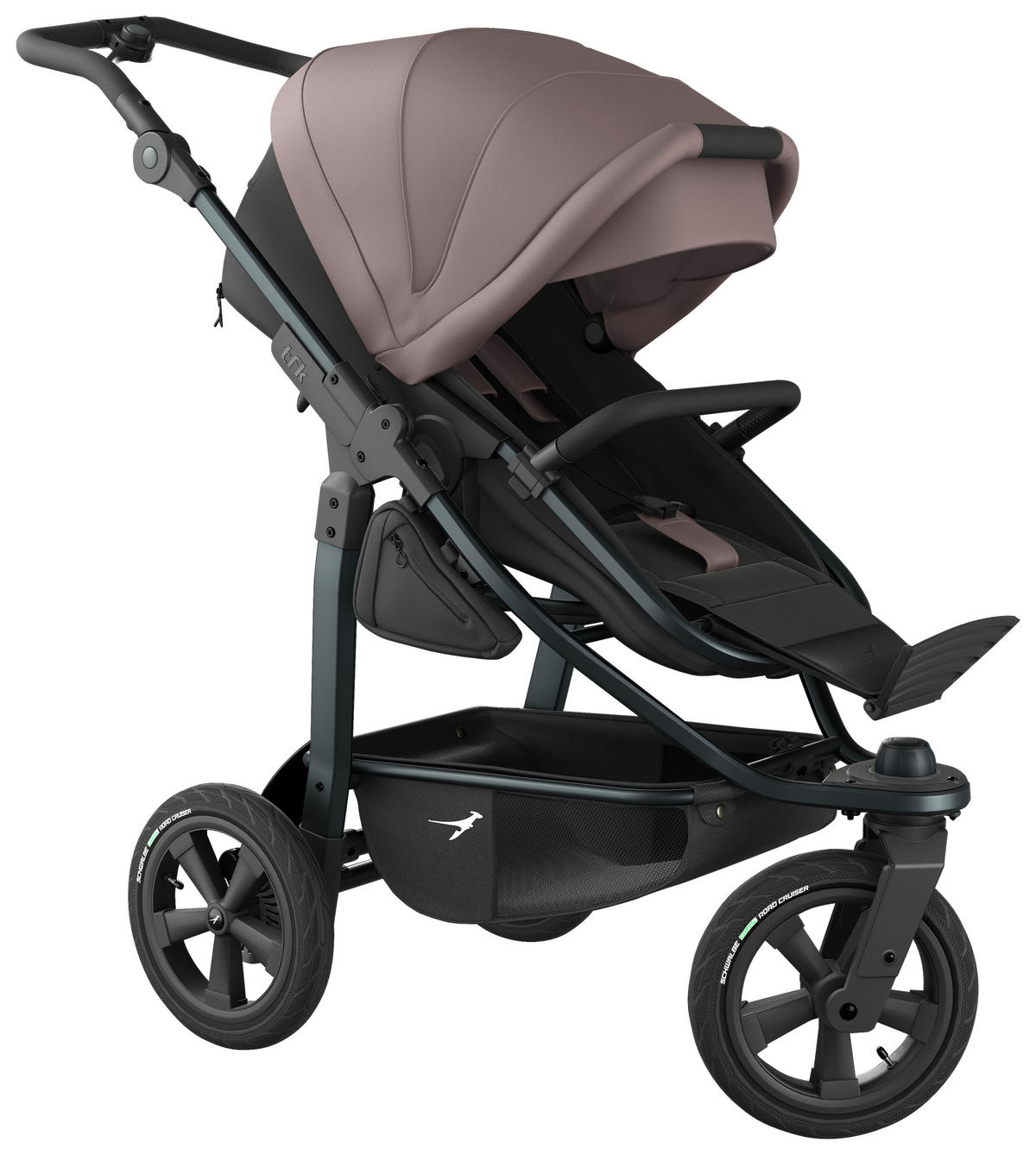 KOMBIKINDERWAGEN  - Anthrazit, Basics, Metall (57/111/120cm) - TFK