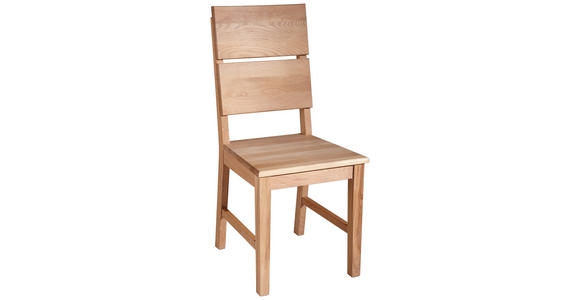 STUHL Kernbuche Kernbuche massiv  - Kernbuche, Design, Holz (42/94/49cm) - Carryhome