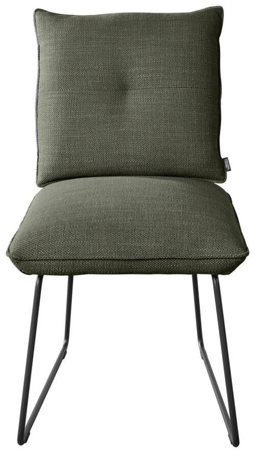 STUHL - Schwarz/Grün, Design, Textil/Metall (51/90/70cm) - Dieter Knoll