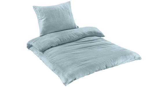 BETTWÄSCHE Musselin, Renforcé 140/200 cm - Salbeigrün, Basics, Textil (140/200cm) - Novel