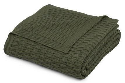 WOHNDECKE 140/180 cm  - Grün, Basics, Textil (140/180cm) - Novel