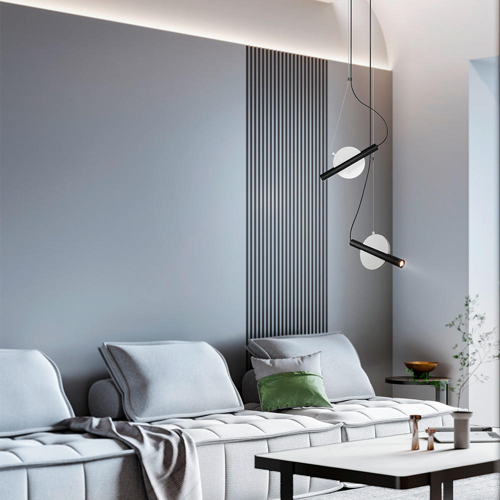 PENDELLEUCHTE 30/6/220 cm    - Weiss, Trend, Metall (30/6/220cm) - MAYTONI