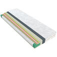 TASCHENFEDERKERNMATRATZE 140/200 cm  - Weiß, Basics, Textil (140/200cm) - Sleeptex