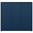 SCHUHSCHRANK  in 109,2/99,1/34,9 cm  - Dunkelblau/Grau, MODERN, Holzwerkstoff/Kunststoff (109,2/99,1/34,9cm) - Carryhome