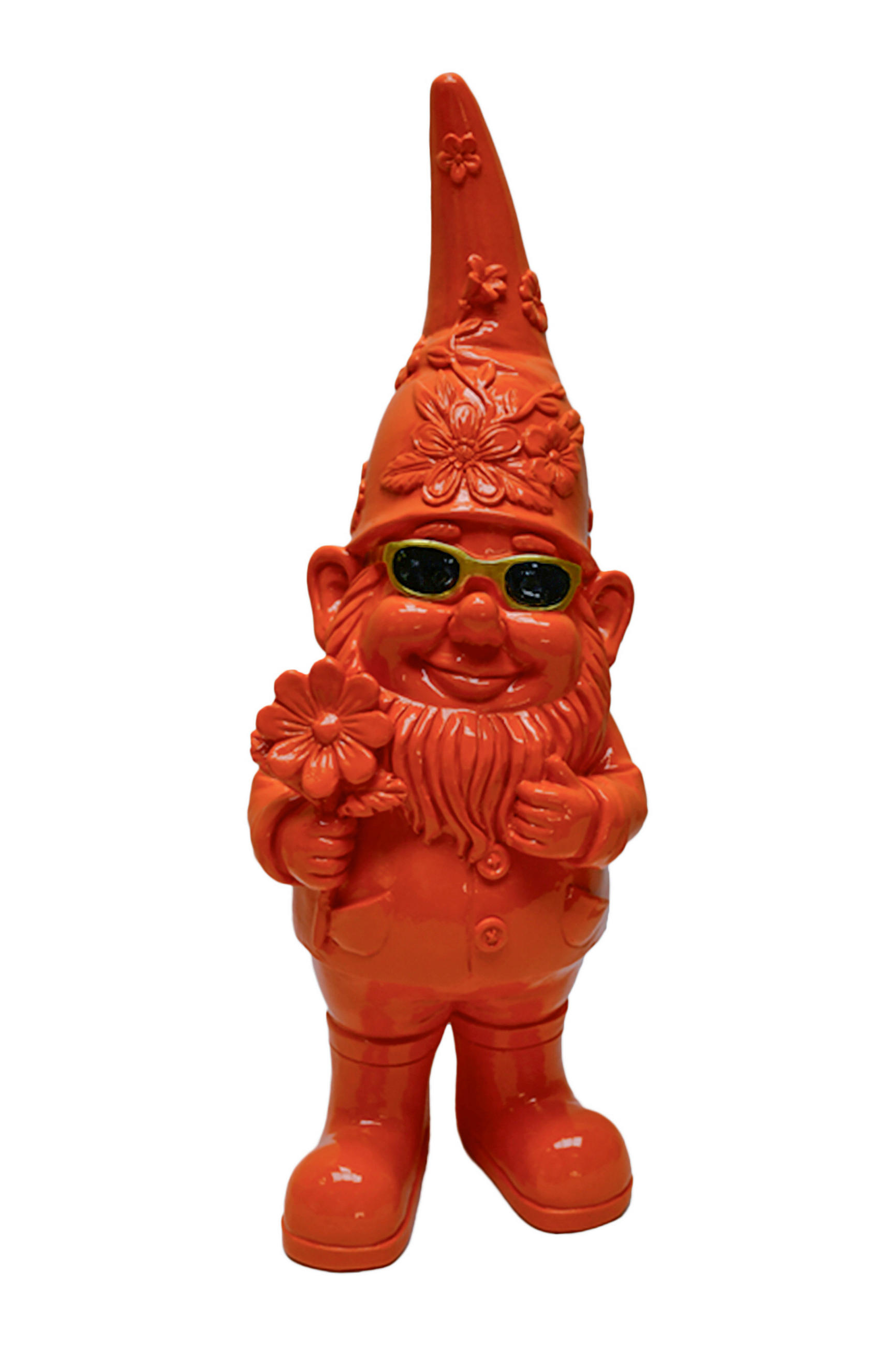 DEKOZWERG - Orange, Trend, Kunststoff (13.5/13/40cm)