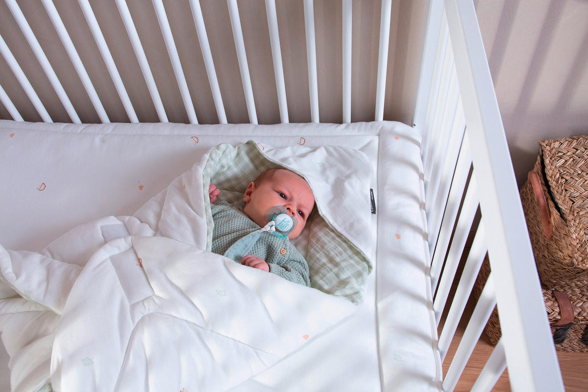 LAUFGITTER Playpen 97 2023 98/78/82 cm  - Weiß, KONVENTIONELL, Holz/Kunststoff (98/78/82cm) - Childhome