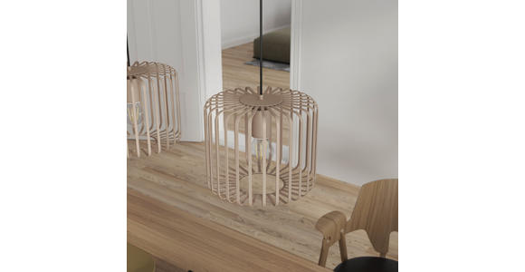 HÄNGELEUCHTE 110/25/120 cm - Sandfarben, KONVENTIONELL, Metall (110/25/120cm) - Novel