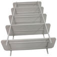 REGAL Kaschmir  - Kaschmir, Trend, Holzwerkstoff/Metall (90/155/34cm) - Xora