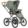 KINDERWAGEN Ida  - Jadegrün/Anthrazit, Basics, Textil/Metall (62/110/110cm) - Naturkind