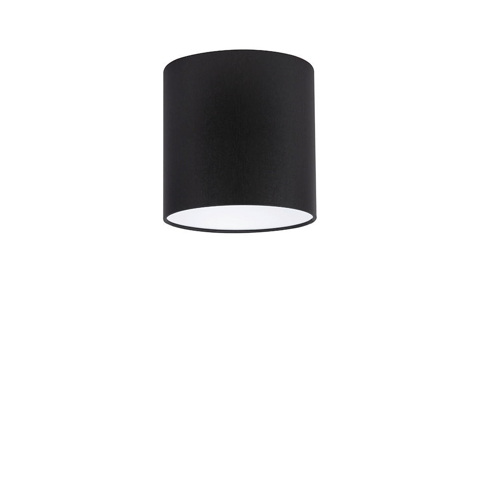 LEUCHTENSCHIRM Chintz 20/18 cm   - Schwarz, Basics, Textil/Metall (20/18cm)