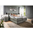 BOXSPRINGBETT 160/200 cm  in Grau  - Grau, KONVENTIONELL, Holz/Textil (160/200cm) - Dieter Knoll