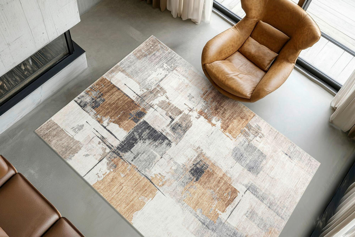 FLACHWEBETEPPICH 160/230 cm My Posh Terracotta  - Terracotta, Design, Textil (160/230cm) - Obsession