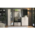GARDEROBE 6-teilig  in 240/194/35 cm  - Kaschmir, Basics, Holzwerkstoff/Textil (240/194/35cm) - Carryhome