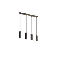 HÄNGELEUCHTE 65/9/120 cm   - Schwarz, Trend, Metall (65/9/120cm) - Novel