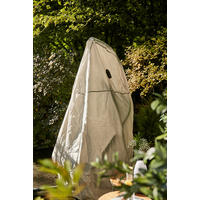 SCHUTZHÜLLE Grau   - Grau, KONVENTIONELL, Kunststoff (115/1/203cm) - Siena Garden