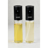 POSUDA ZA ULJE/SIRĆE        4,5/18 cm      - providno/crna, Osnovno, staklo/metal (4,5/18cm) - Kesper