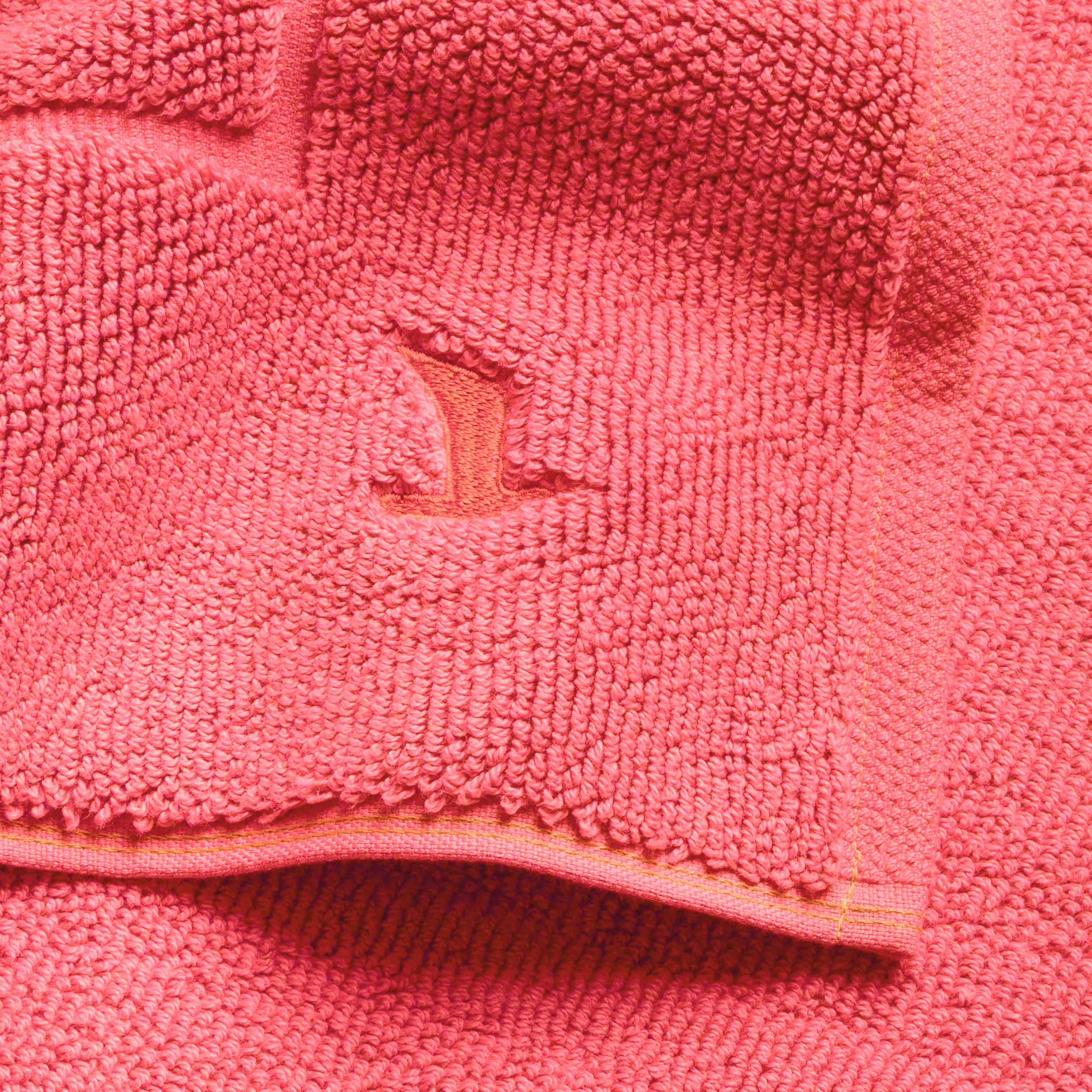 BADTEPPICH Koralle 60/60 cm  - Koralle, Basics, Textil (60/60cm) - Moeve
