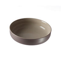 SCHALE Jasper 19 cm   - Taupe/Weiß, Design, Keramik (19cm) - Ritzenhoff Breker