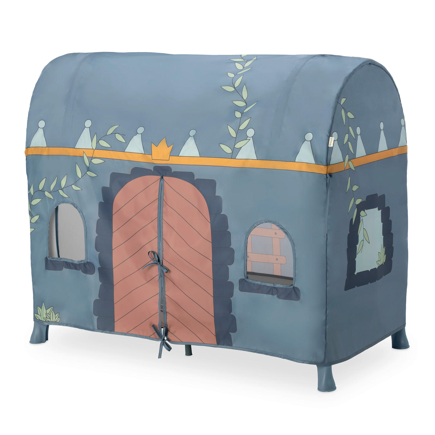 Hauck Reisebett-Spielzelt Travel Bed Cover Palace Dunkelblau 68x98x130 cm