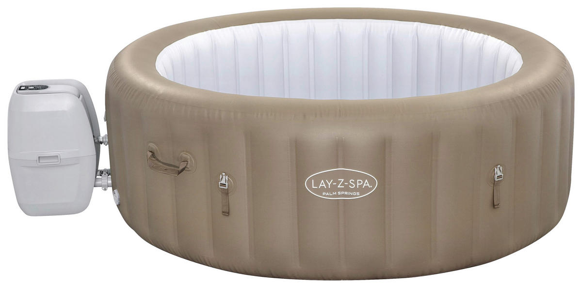 WHIRLPOOL LAY-Z-SPA PALM SPRINGS 60017 196/71 cm  - Braun, KONVENTIONELL, Kunststoff/Metall (196/71cm) - Bestway