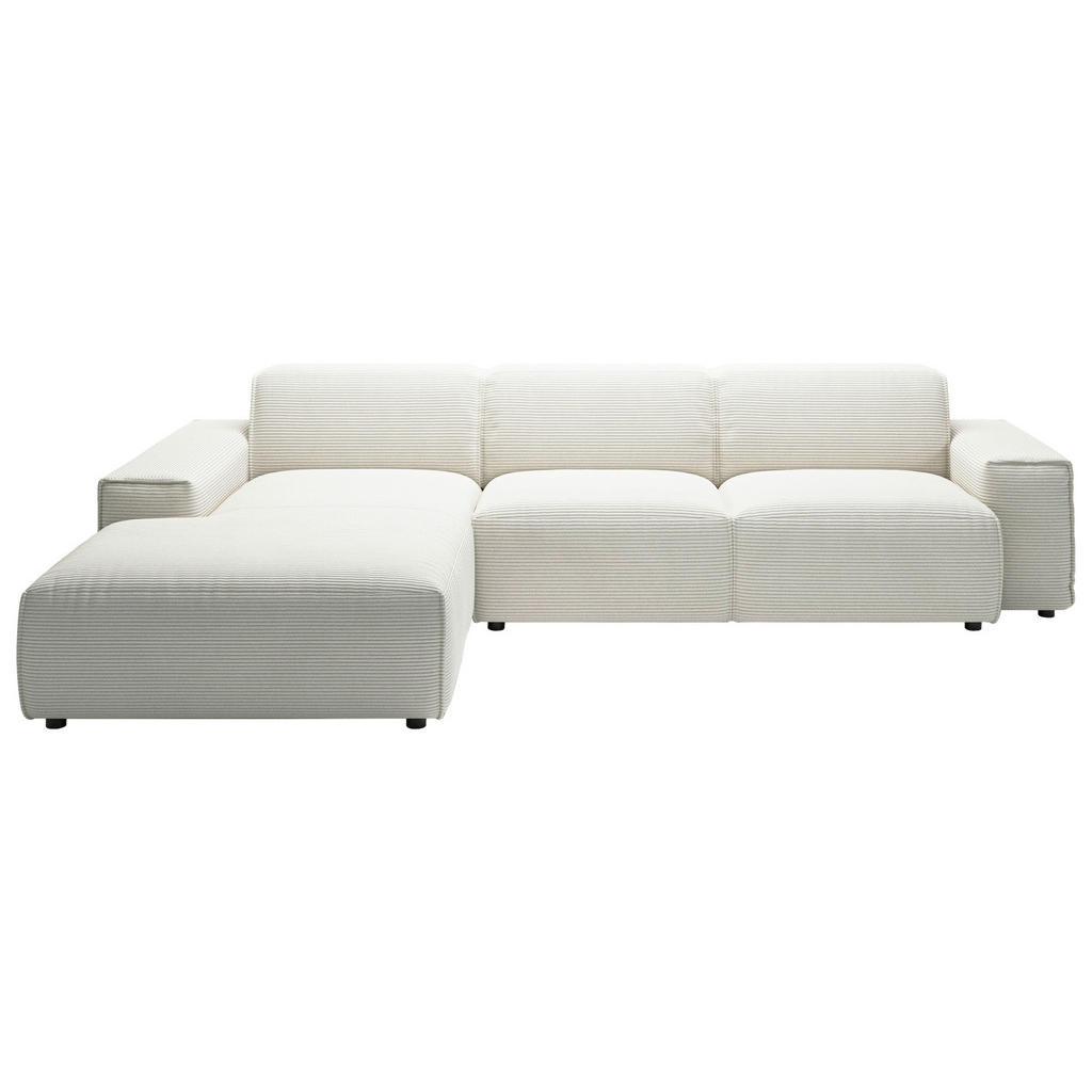 Livetastic ROHOVÁ SEDACIA SÚPRAVA, textil, biela Livetastic ROHOVÁ SEDACIA SÚPRAVA, textil, biela