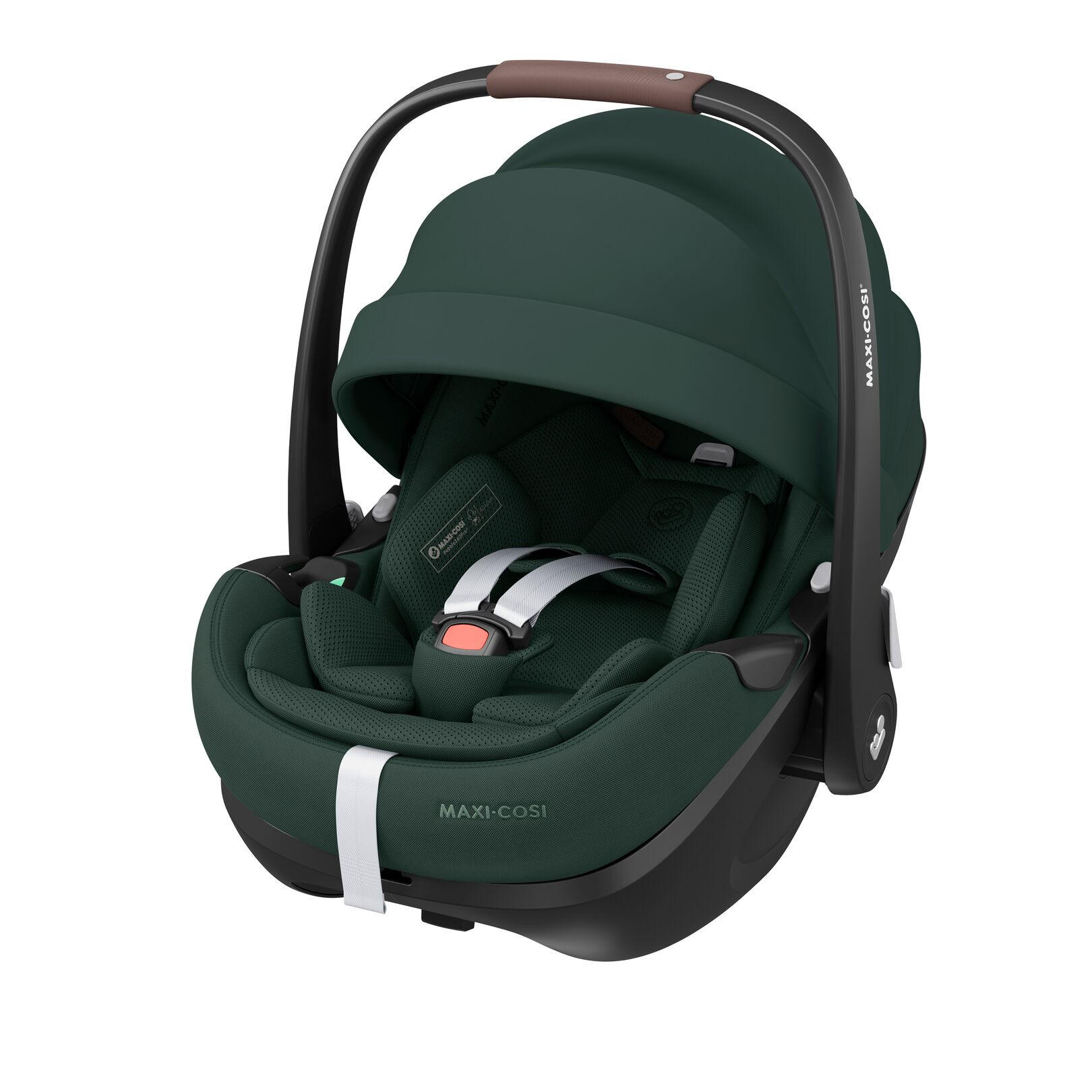 BABYSCHALE Pebble 360 Pro² Twillic Black - Dunkelgrün/Schwarz, Basics, Kunststoff (44/58/66cm) - Maxi-Cosi