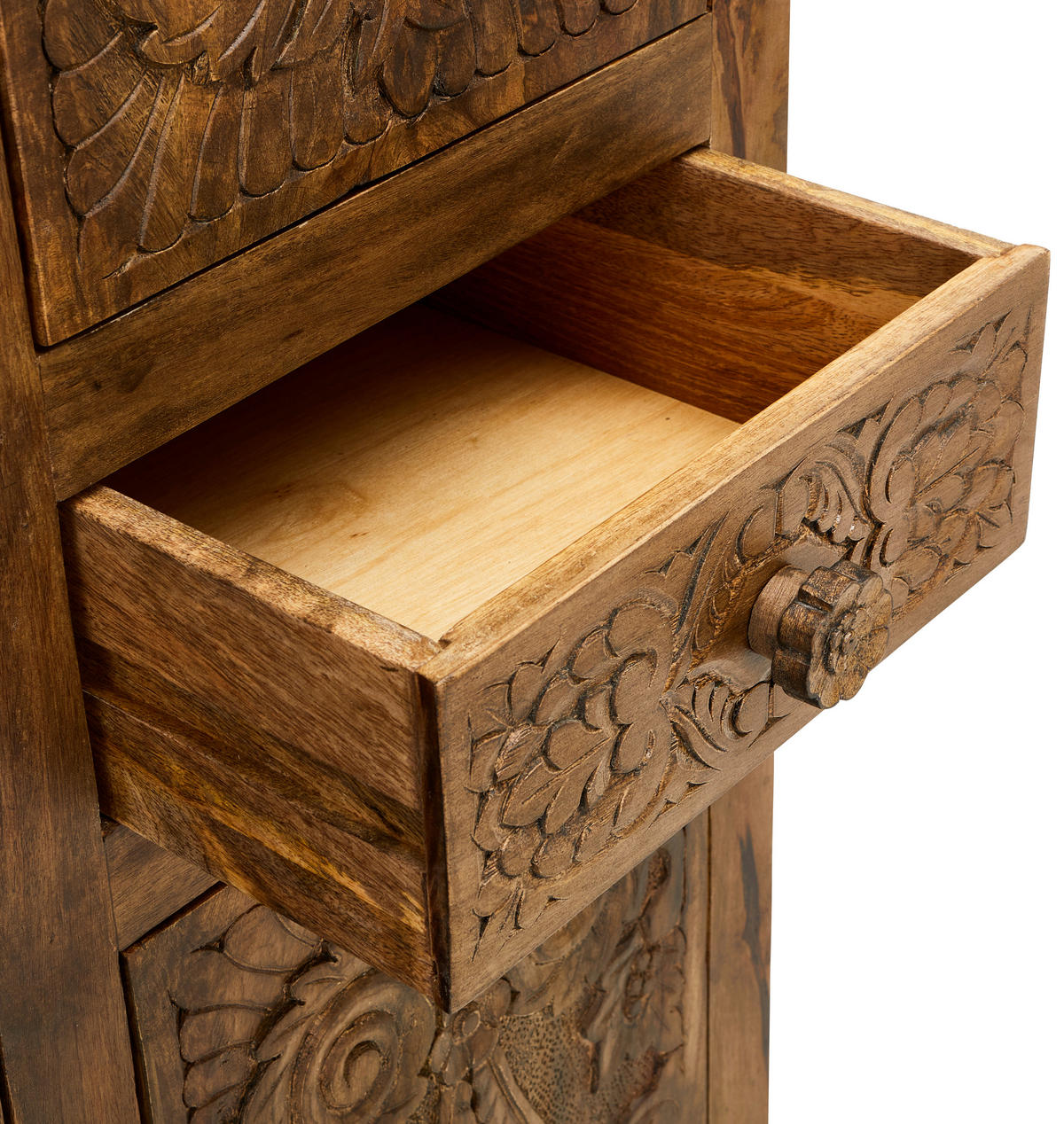 GARDEROBENSCHRANK Cotonou  in 90/180/45 cm  - Braun, Natur, Holz (90/180/45cm) - Livetastic