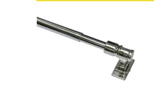 VITRAŽNA KARNIŠA boja hroma, metal - boja hroma, Osnovno, metal (120-225cm) - Gardinia