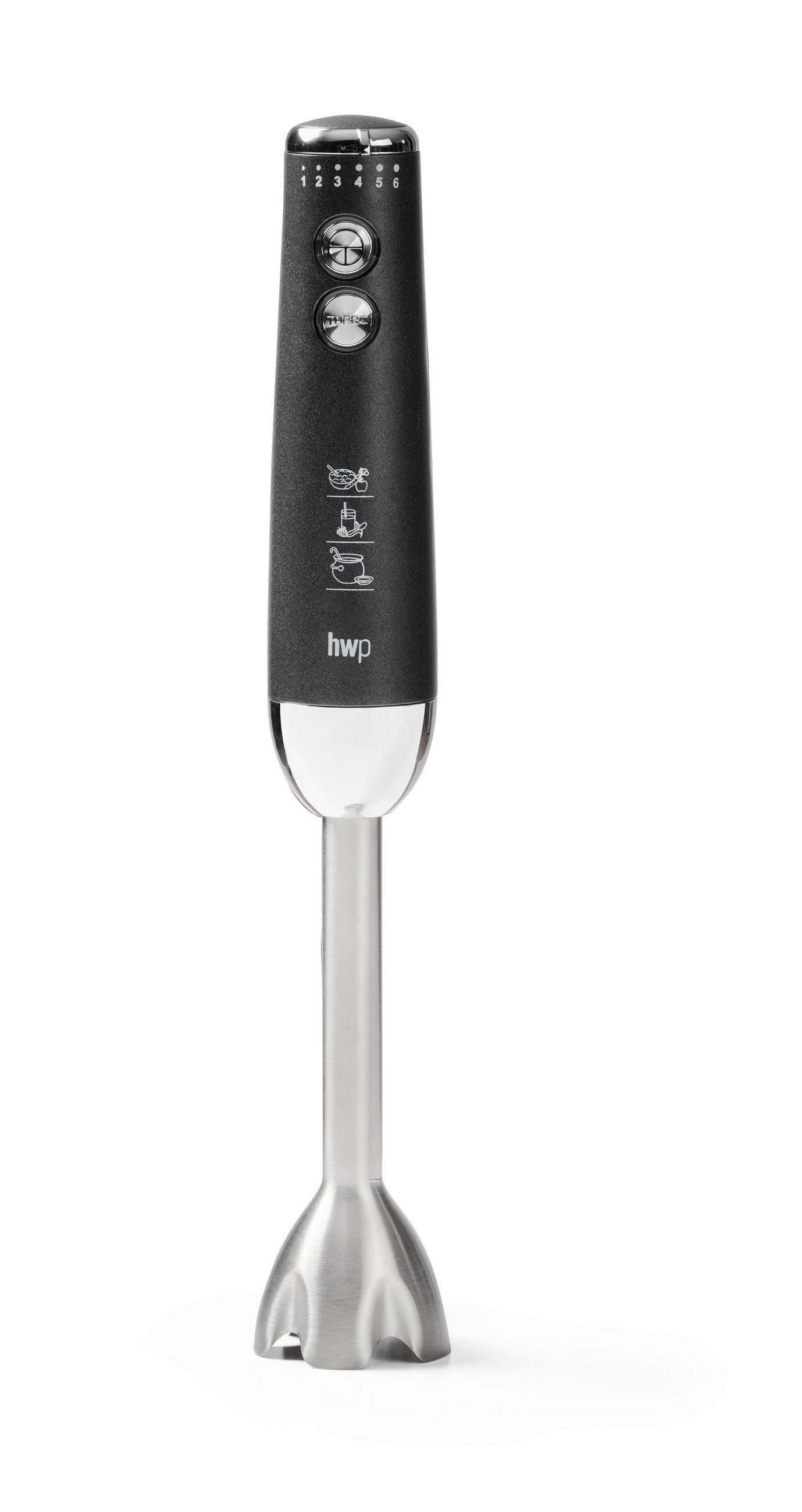 STABMIXER  - Dunkelgrau, KONVENTIONELL, Kunststoff/Metall (40,6cm) - Homeware Profession.