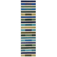 VLNĚNÝ KOBEREC, 60/230 cm, zelená - zelená, Basics, textil (60/230cm)
