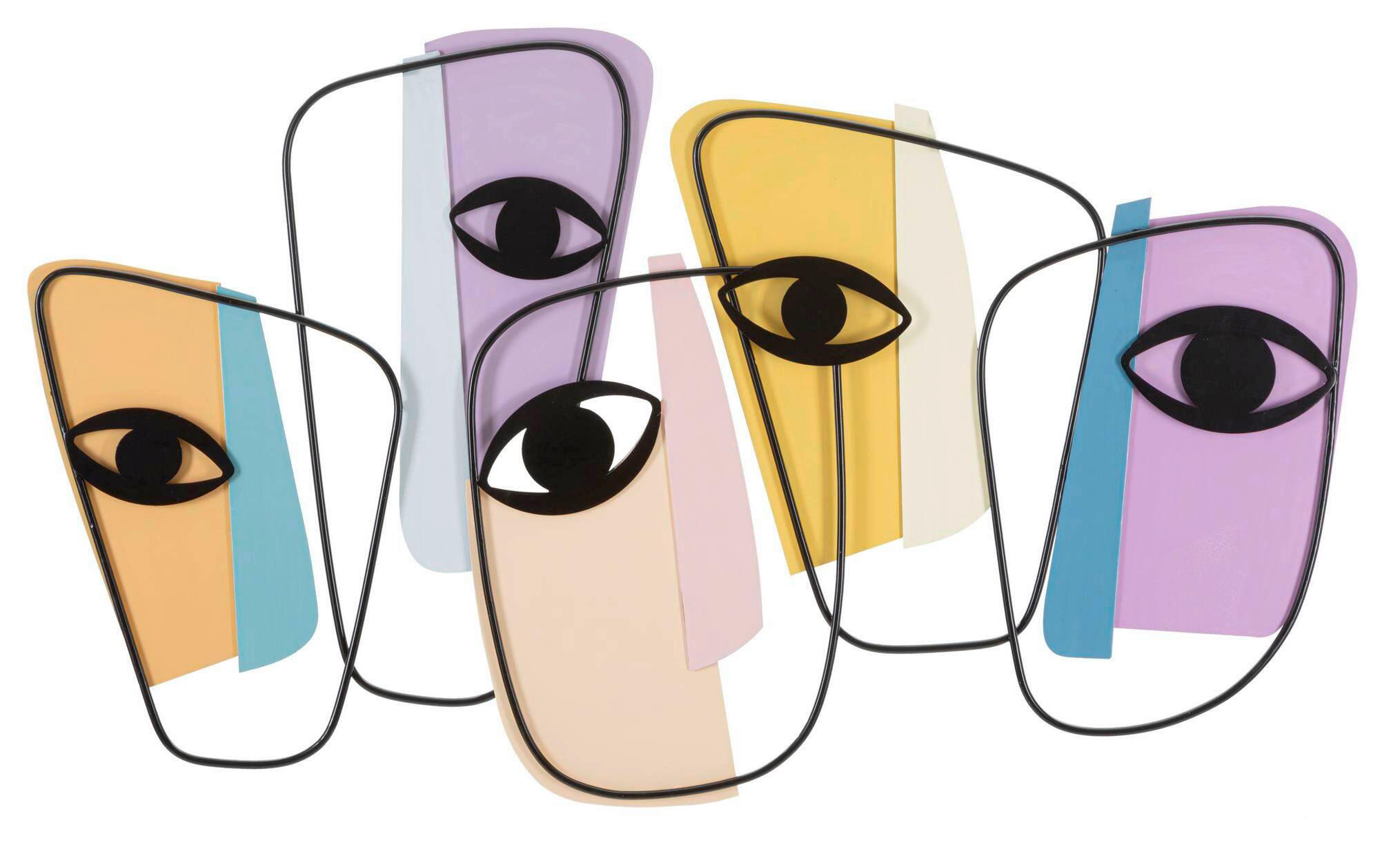 DEKORACE NA ZEĎ 120/72/2 cm  - Basics, kov (120/72/2cm)