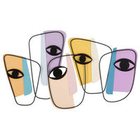 DEKORACE NA ZEĎ 120/72/2 cm  - Basics, kov (120/72/2cm)