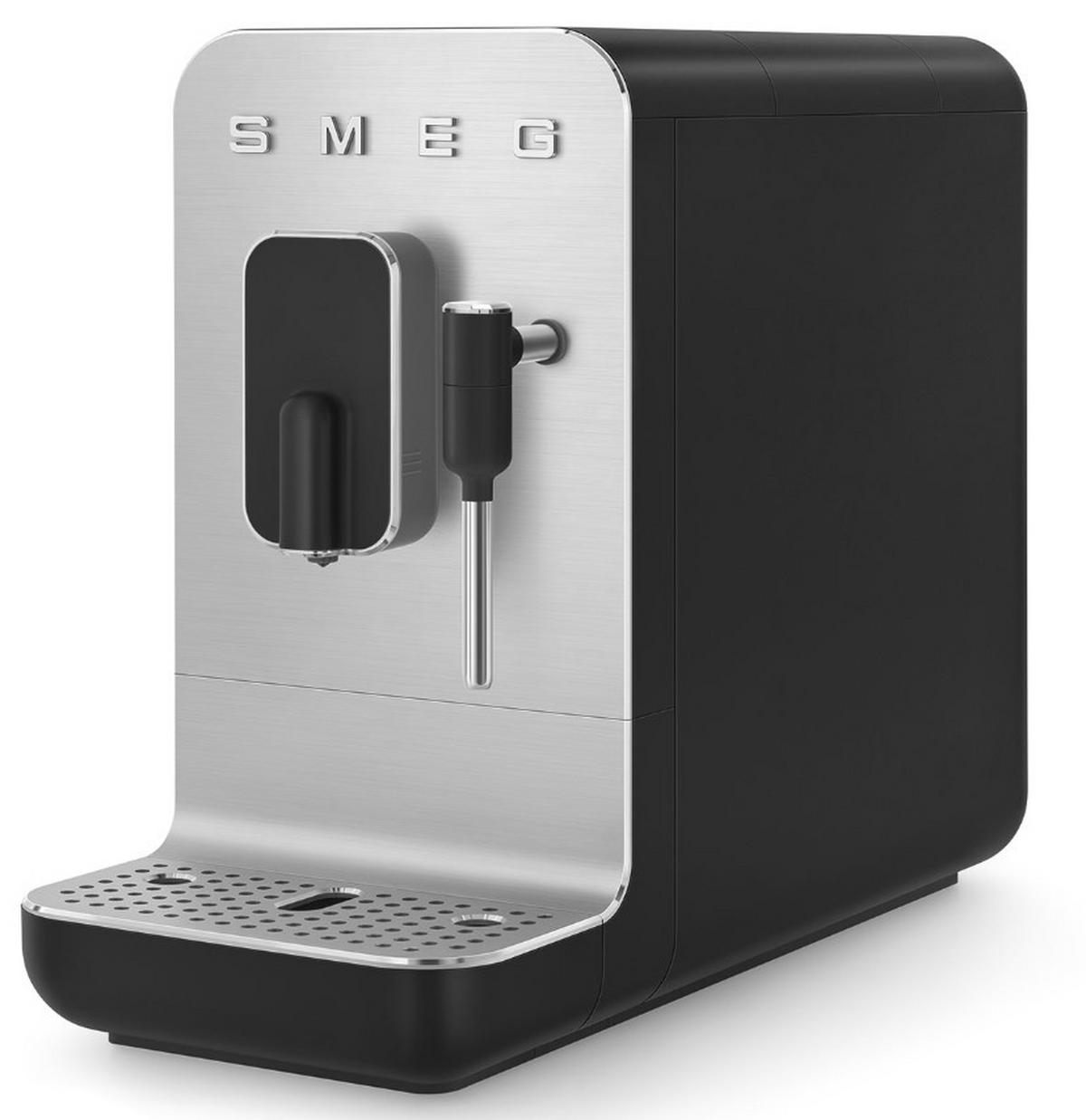 KAFFEEVOLLAUTOMAT Collezione  - Silberfarben/Schwarz, Basics, Kunststoff/Metall (18,0/33,6/43,3cm) - SMEG