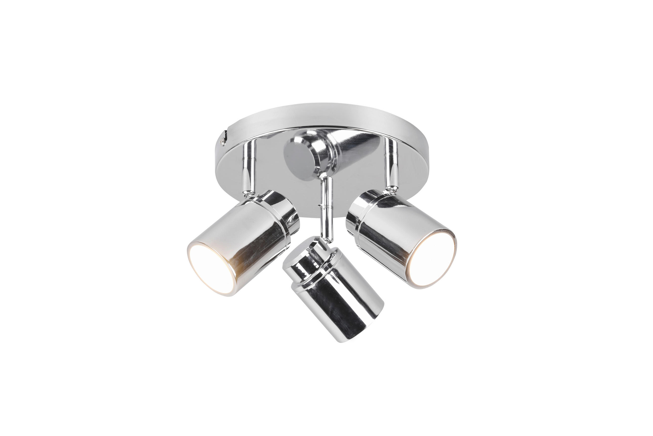STRAHLER Angelo 20/15 cm   - Chromfarben, Basics, Metall (20/15cm) - Trio Leuchten