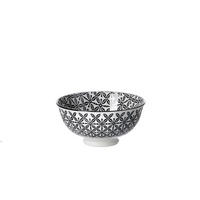 MISKA, keramika, 12 cm - bílá/černá, Trend, keramika (12cm) - Ritzenhoff Breker