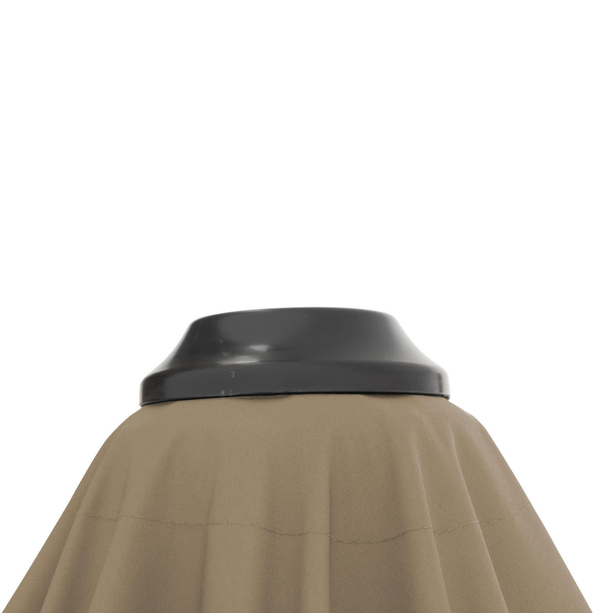 AMPELSCHIRM 370 cm Greige  - Greige/Silberfarben, Basics, Textil/Metall (370cm) - Doppler