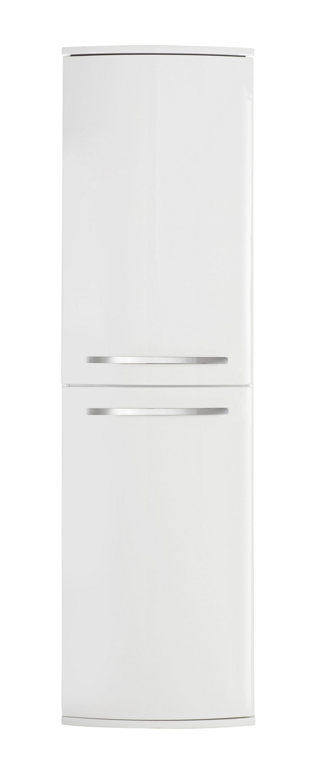 MIDISZEKRÉNY 40/140/33 cm  - króm/fehér, Konventionell, faalapú anyag/fém (40/140/33cm) - Xora