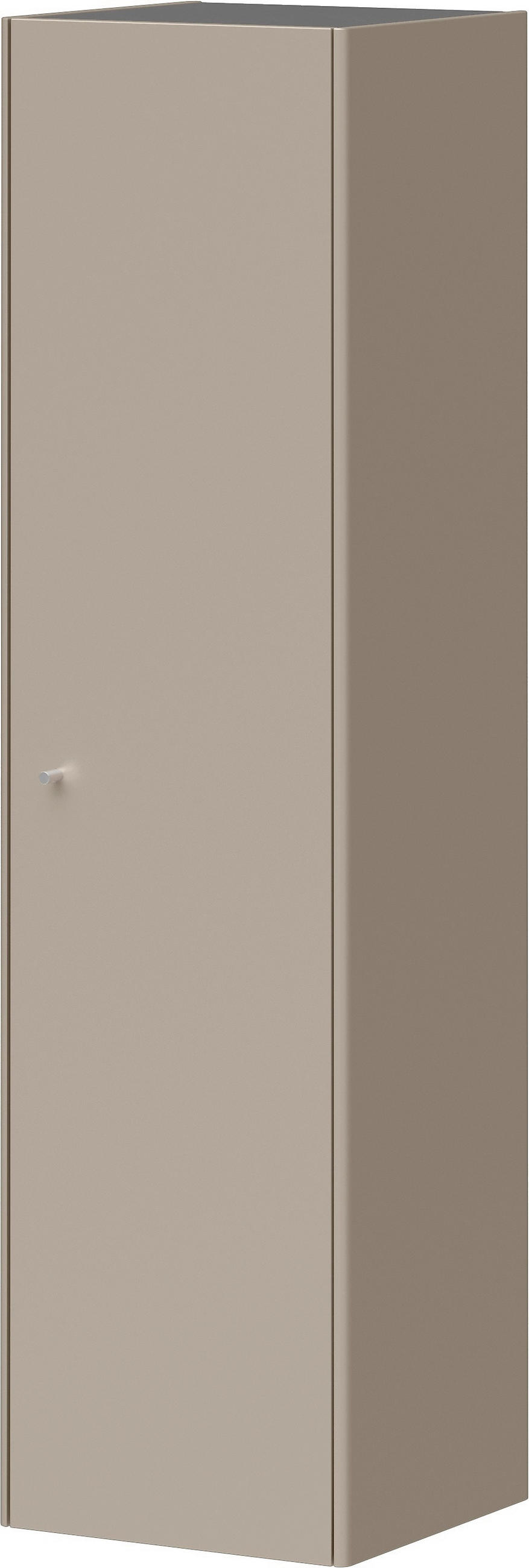 HÄNGESCHRANK 38/141/37 cm  - Silberfarben/Grau, Design, Holzwerkstoff/Metall (38/141/37cm) - Germania