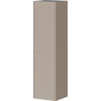 HÄNGESCHRANK 38/141/37 cm  - Silberfarben/Grau, Design, Holzwerkstoff/Metall (38/141/37cm) - Germania
