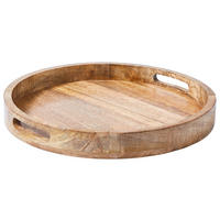 SERVIERTABLETT Holz Mangoholz  - Braun, LIFESTYLE, Holz (40/4,75cm) - Ambia Home