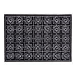 FUßMATTE 50/70 cm  - Schwarz/Weiß, Design, Textil (50/70cm) - Esposa