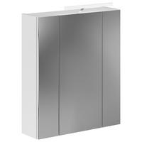 SPIEGELSCHRANK 60/71/19 cm  - Weiß, MODERN, Glas/Holzwerkstoff (60/71/19cm) - MID.YOU